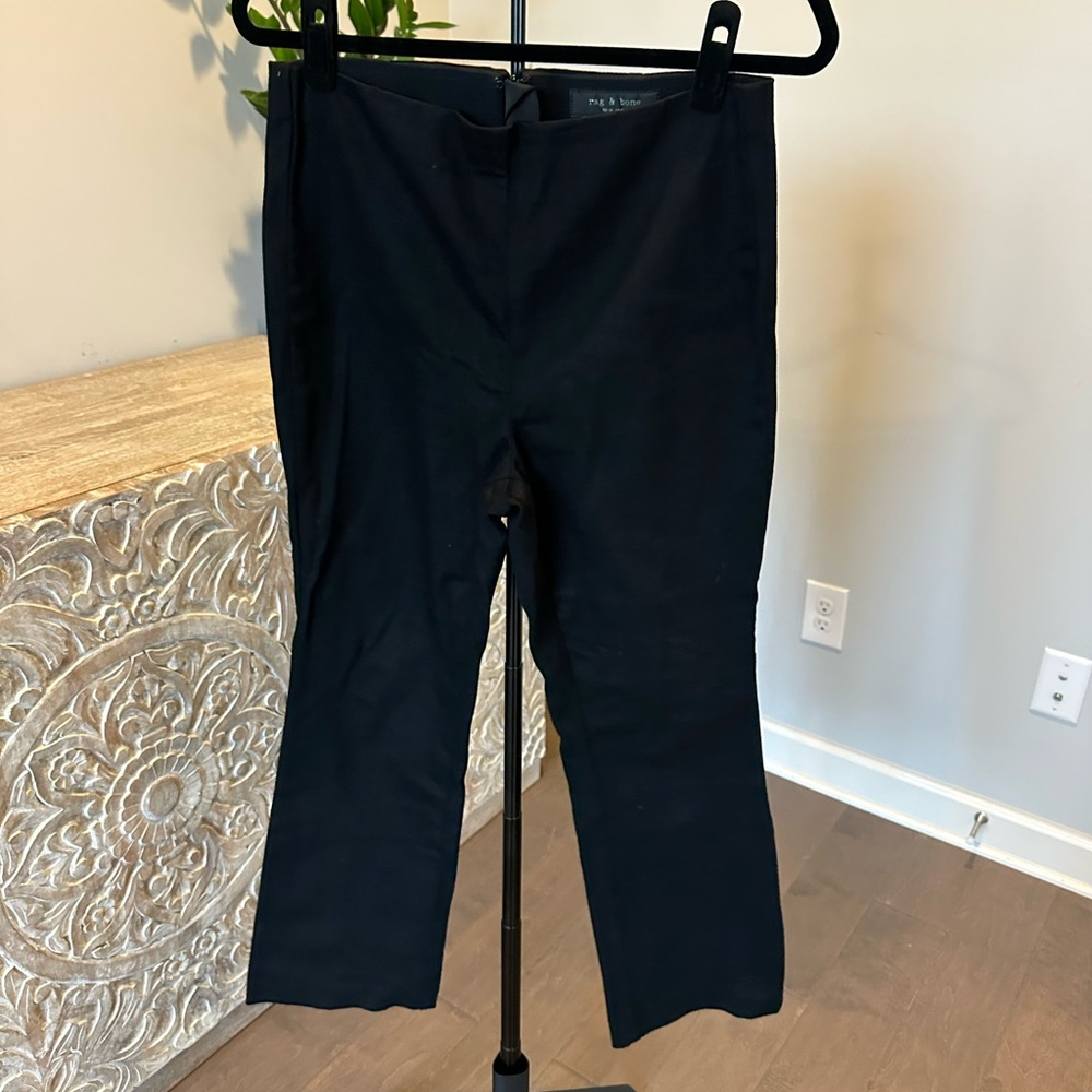 Rag & Bone Classic Black Trousers